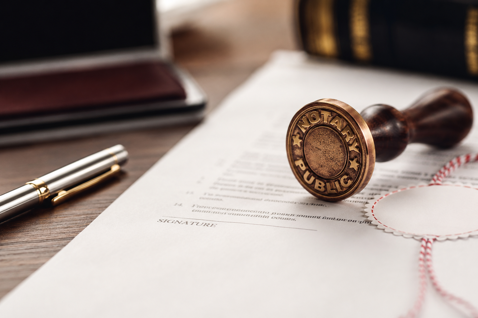 Mobile notary services