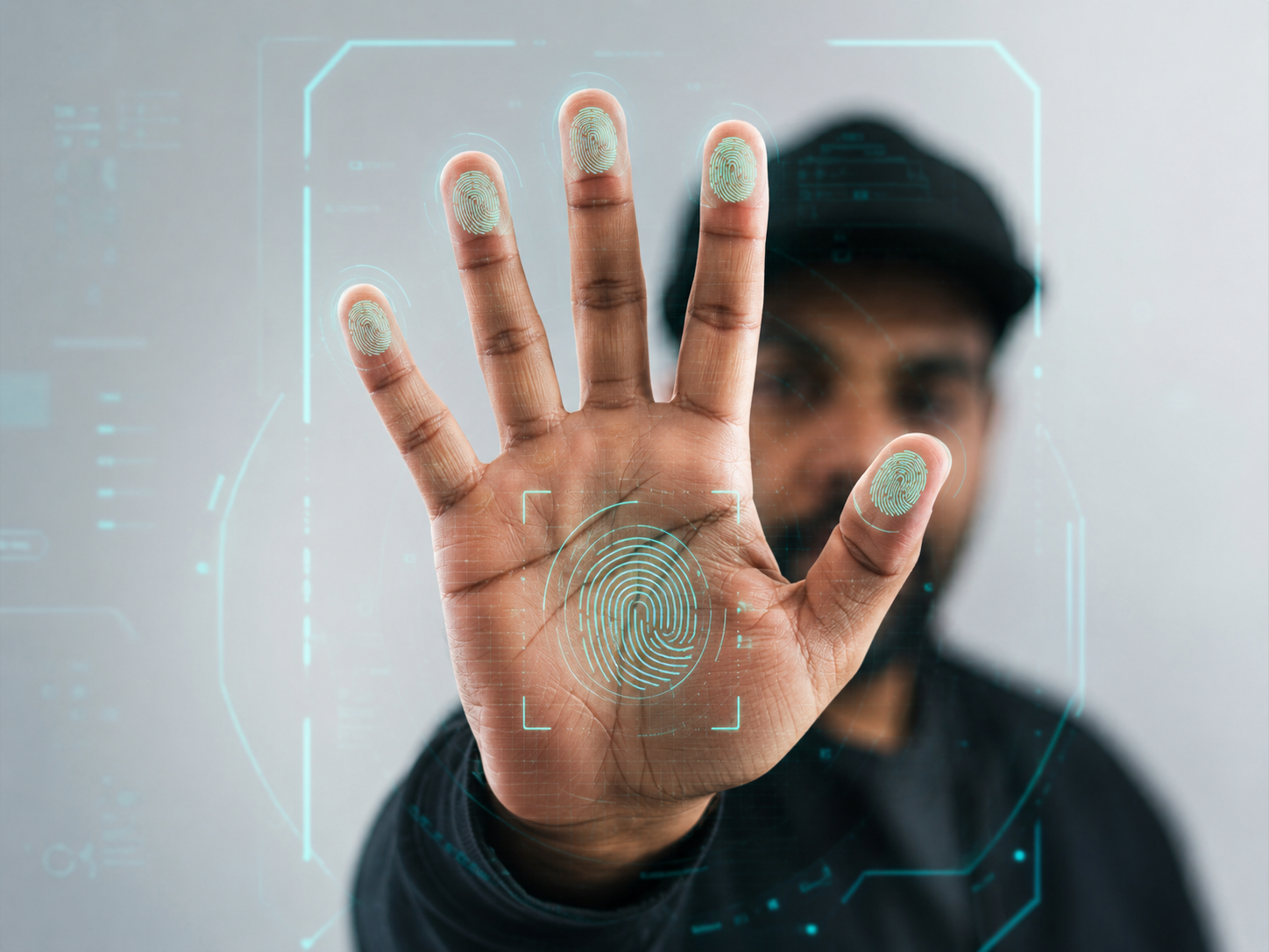 FDLE fingerprinting biometric hand scan